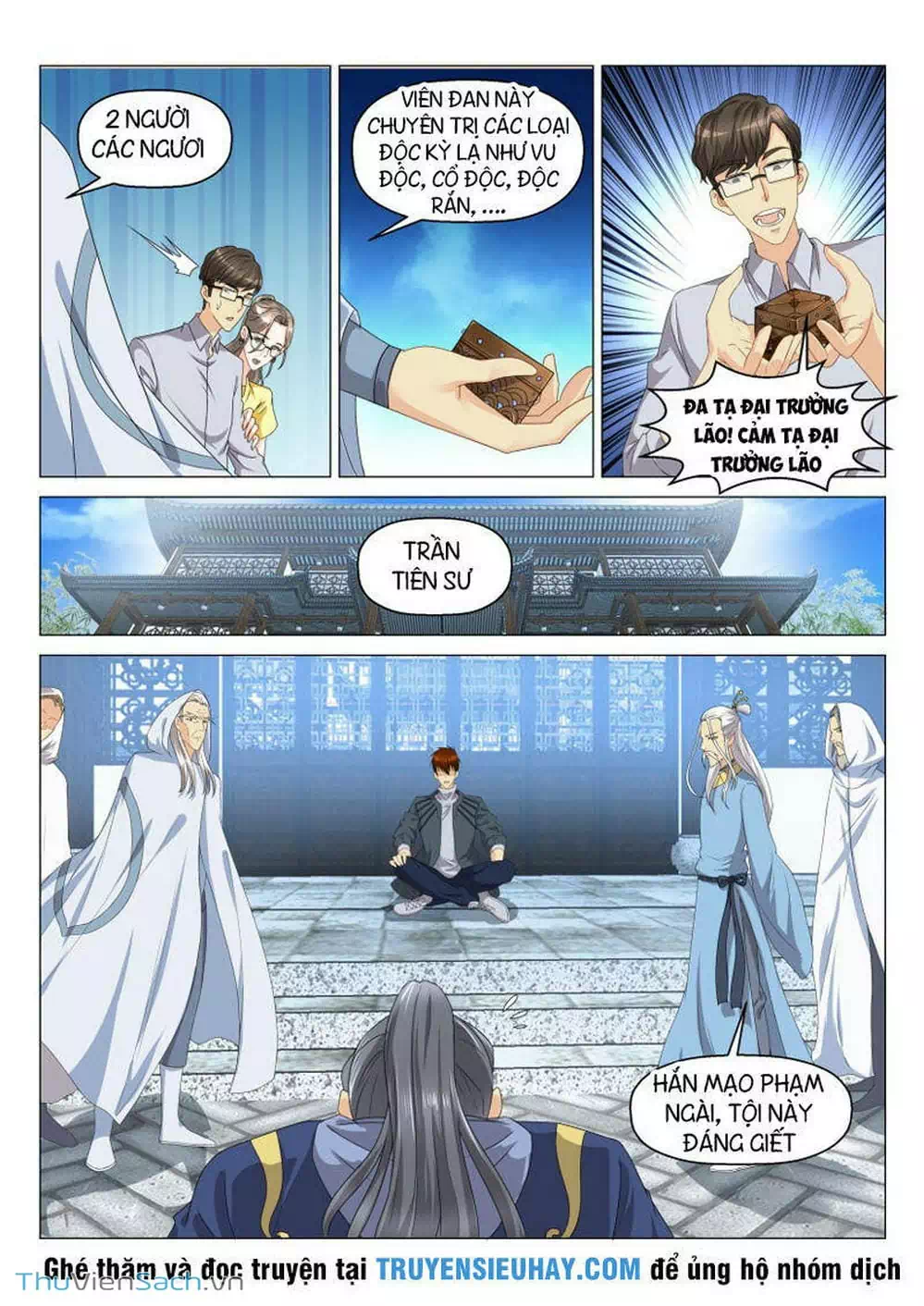 Truyện Tranh Trọng Sinh Đô Thị Tu Tiên trang 8