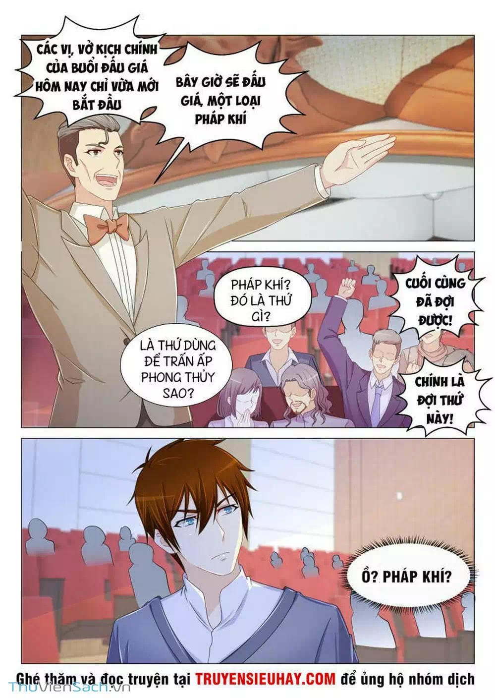 Truyện Tranh Trọng Sinh Đô Thị Tu Tiên trang 8