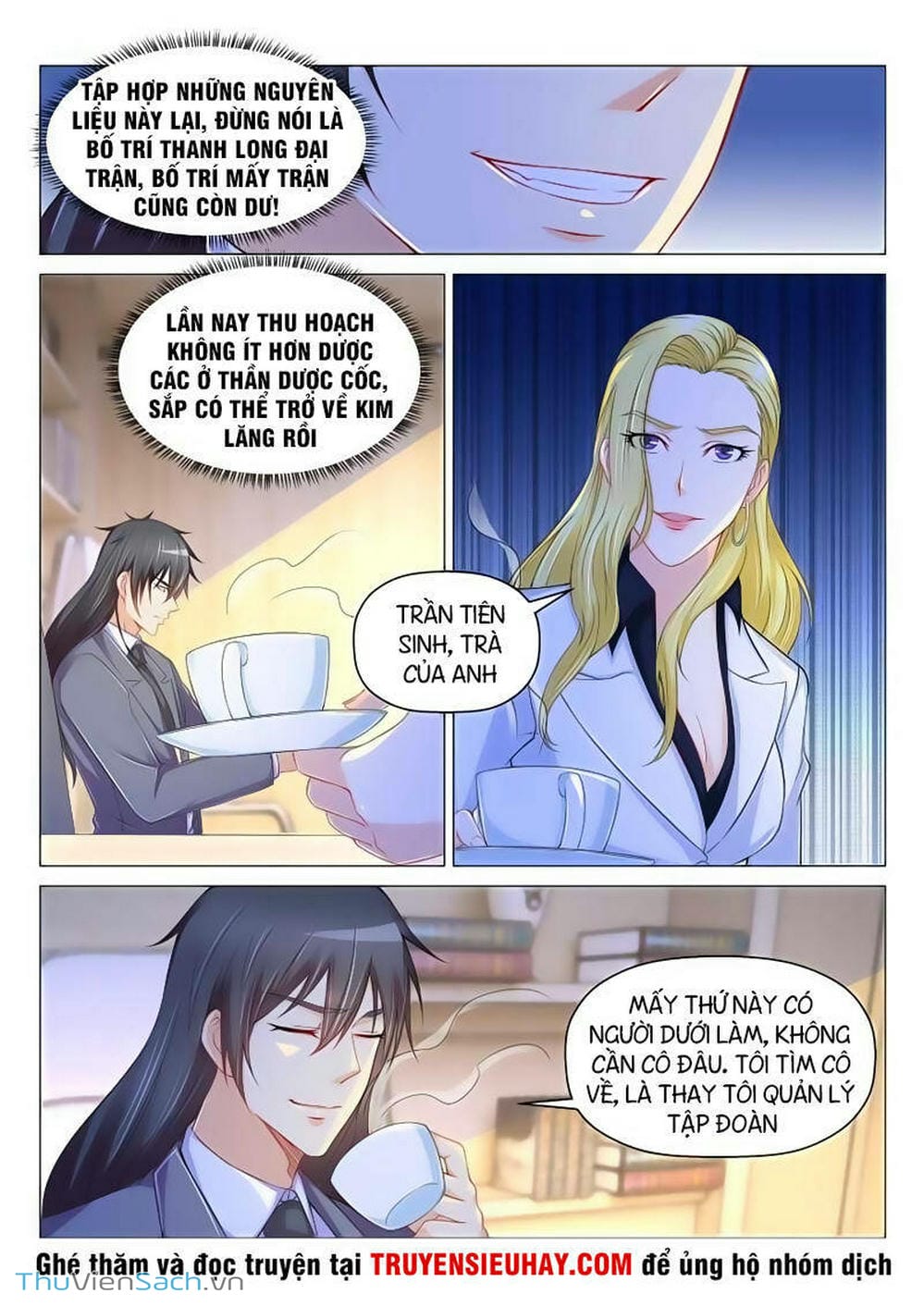 Truyện Tranh Trọng Sinh Đô Thị Tu Tiên trang 8