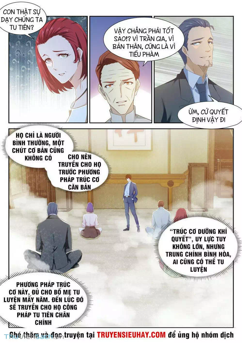 Truyện Tranh Trọng Sinh Đô Thị Tu Tiên trang 8