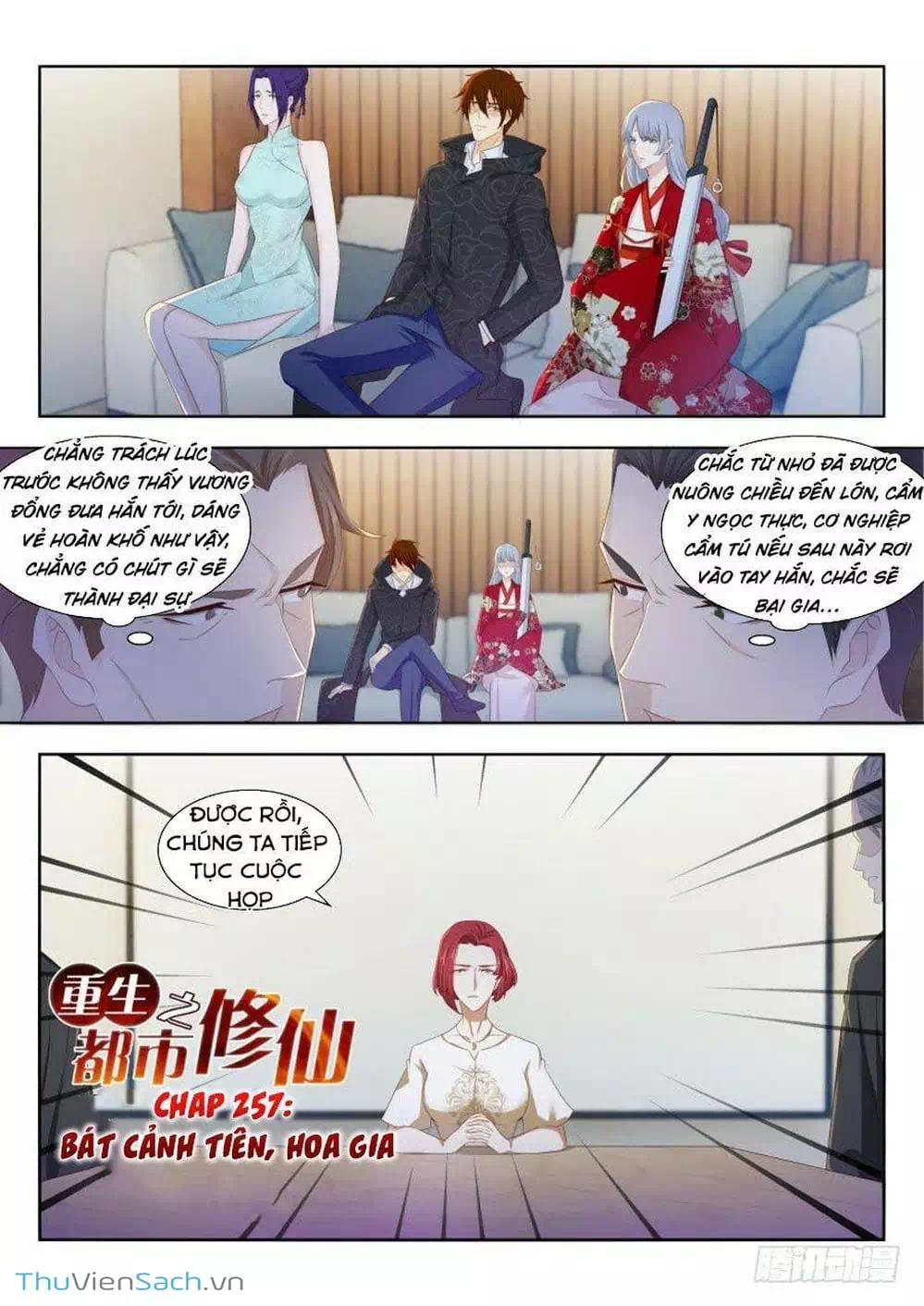 Truyện Tranh Trọng Sinh Đô Thị Tu Tiên trang 8