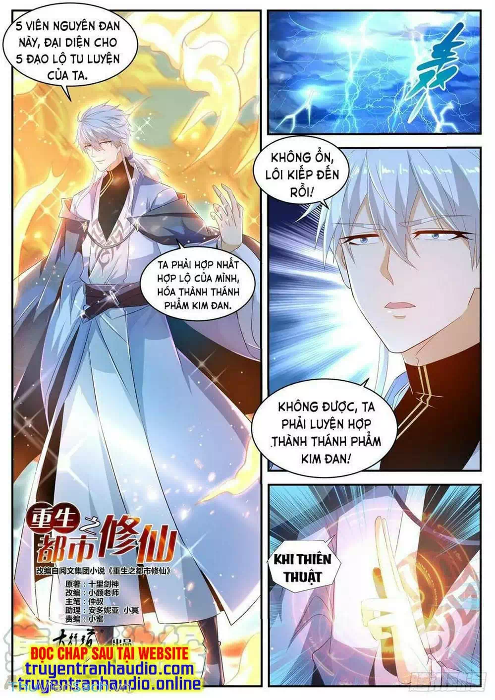 Truyện Tranh Trọng Sinh Đô Thị Tu Tiên trang 8