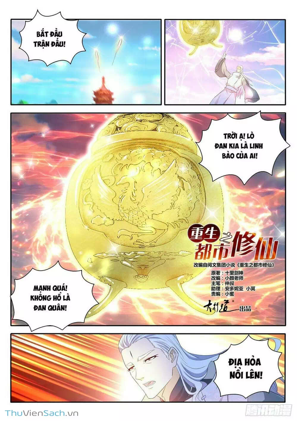 Truyện Tranh Trọng Sinh Đô Thị Tu Tiên trang 8