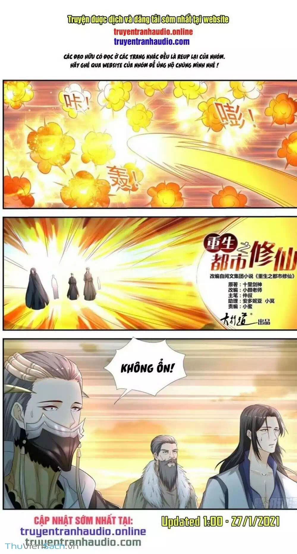 Truyện Tranh Trọng Sinh Đô Thị Tu Tiên trang 8