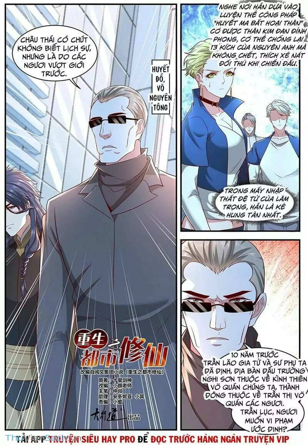 Truyện Tranh Trọng Sinh Đô Thị Tu Tiên trang 8