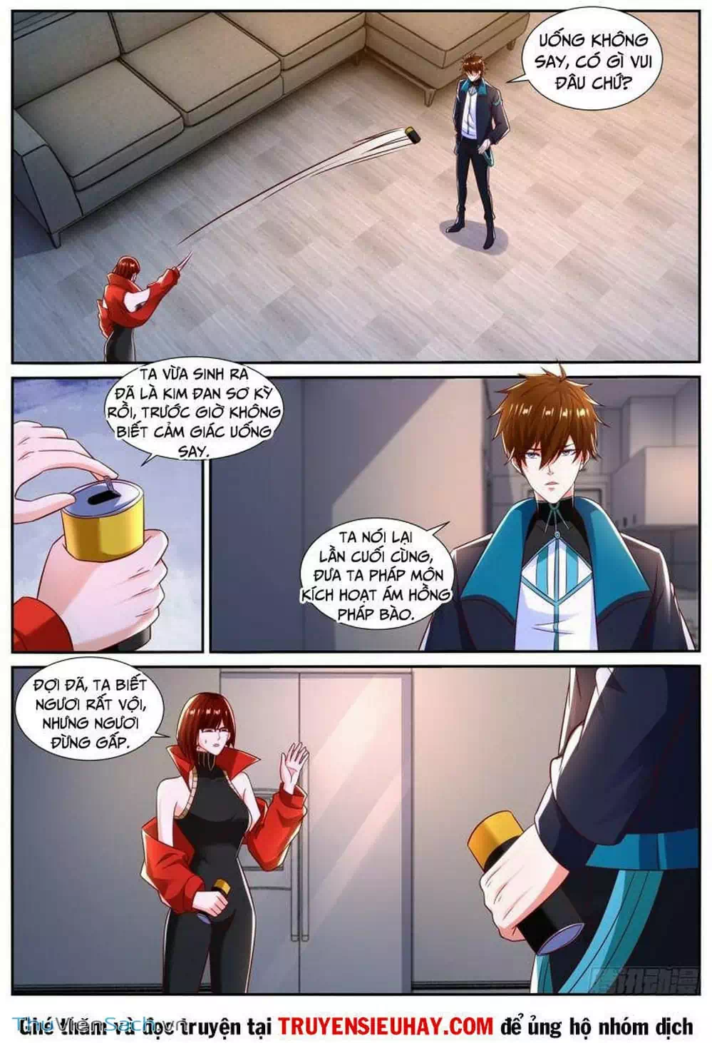 Truyện Tranh Trọng Sinh Đô Thị Tu Tiên trang 8