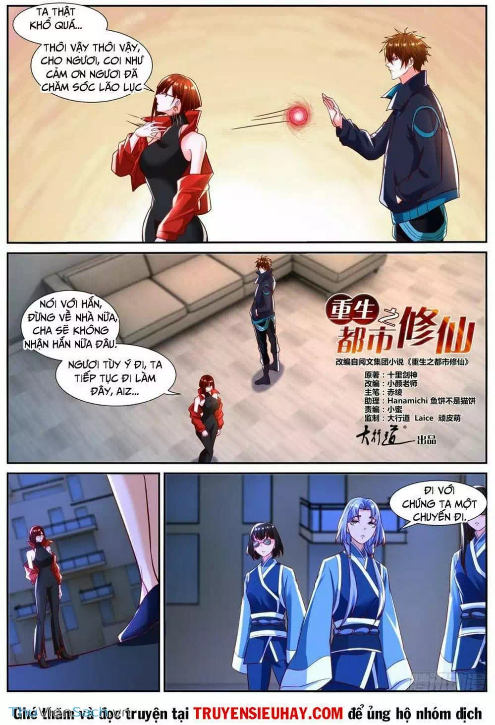 Truyện Tranh Trọng Sinh Đô Thị Tu Tiên trang 8