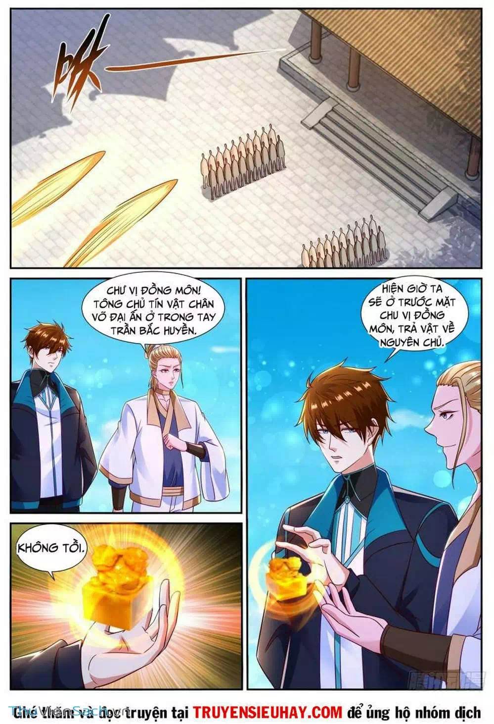 Truyện Tranh Trọng Sinh Đô Thị Tu Tiên trang 8