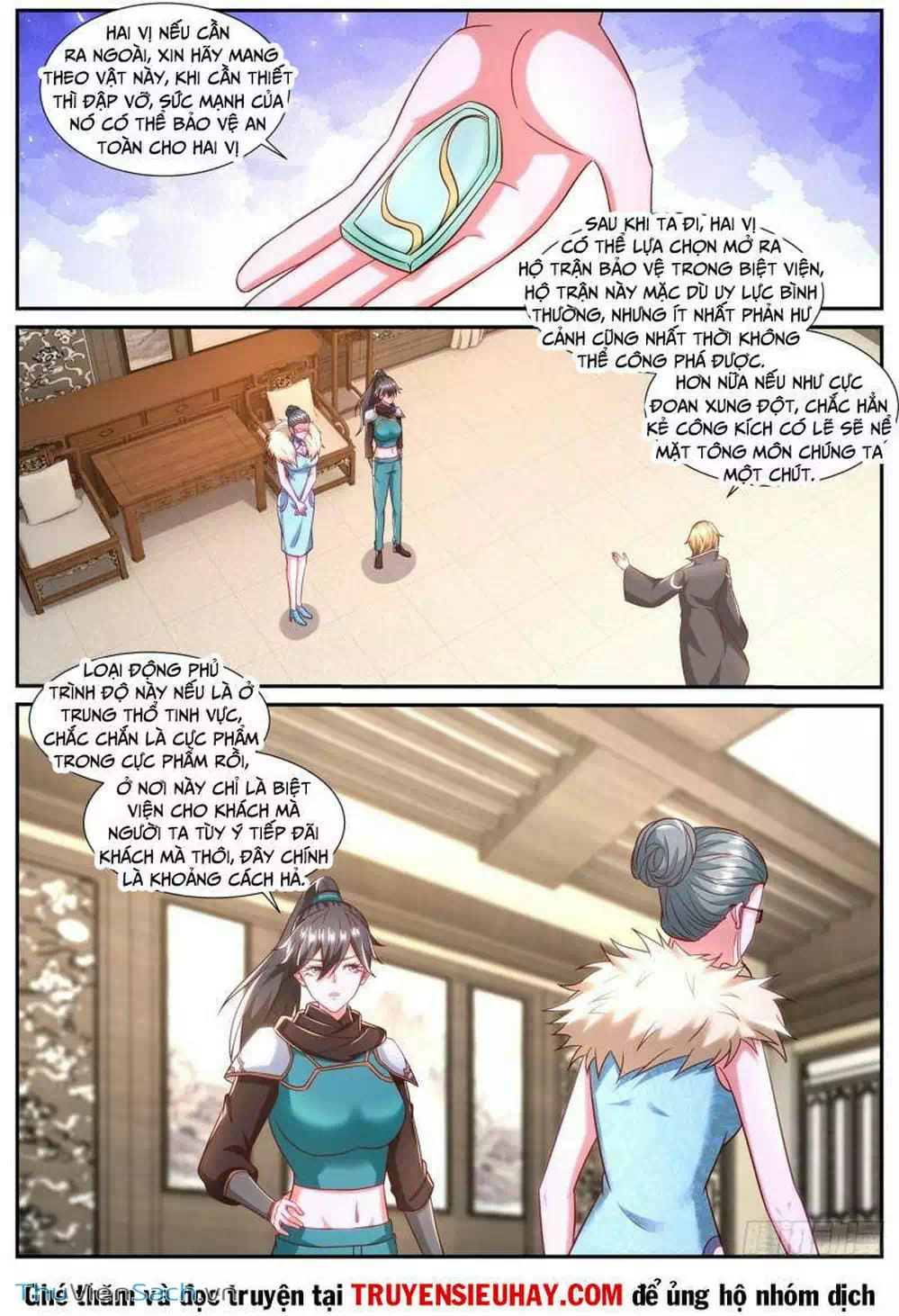 Truyện Tranh Trọng Sinh Đô Thị Tu Tiên trang 8