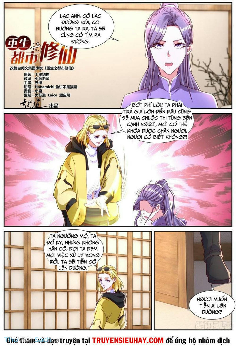 Truyện Tranh Trọng Sinh Đô Thị Tu Tiên trang 8