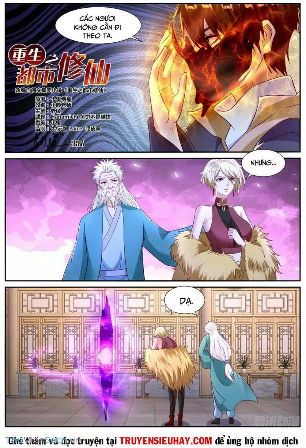 Truyện Tranh Trọng Sinh Đô Thị Tu Tiên trang 8