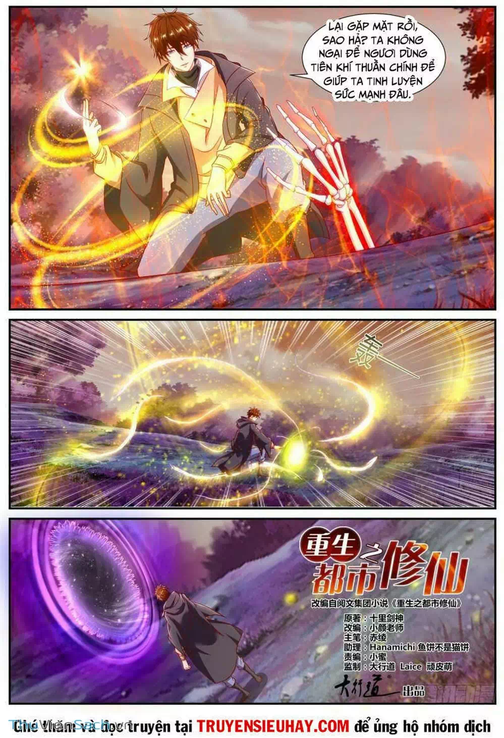 Truyện Tranh Trọng Sinh Đô Thị Tu Tiên trang 8