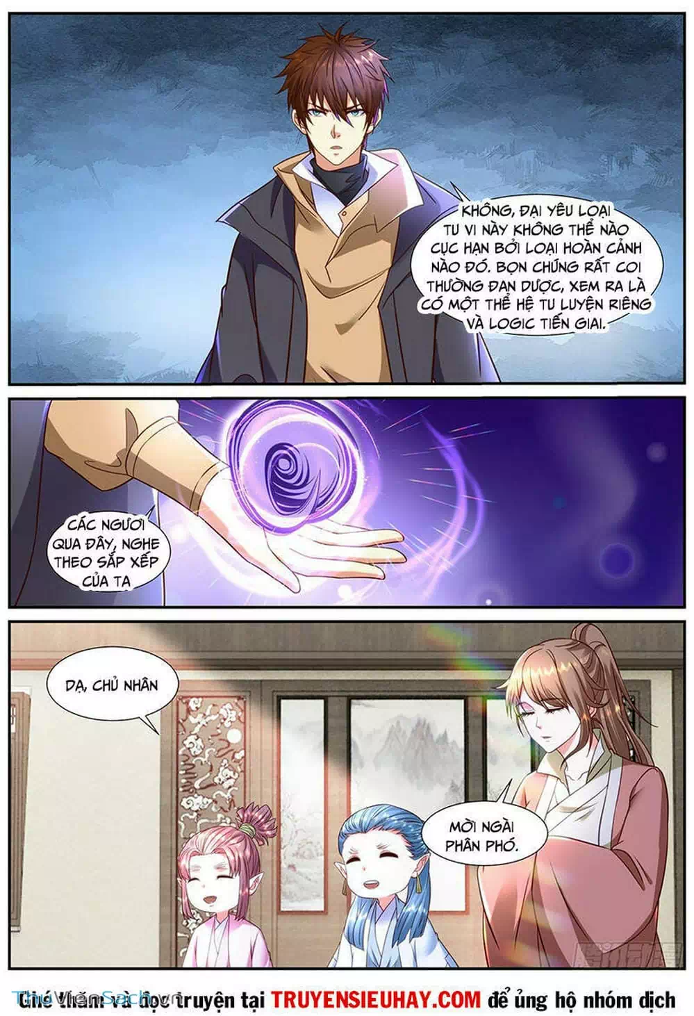 Truyện Tranh Trọng Sinh Đô Thị Tu Tiên trang 8