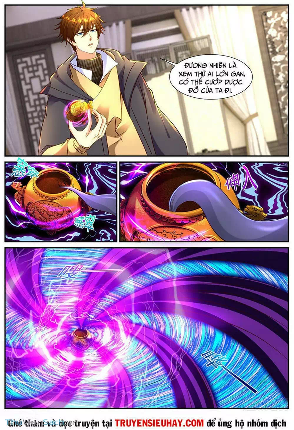 Truyện Tranh Trọng Sinh Đô Thị Tu Tiên trang 8