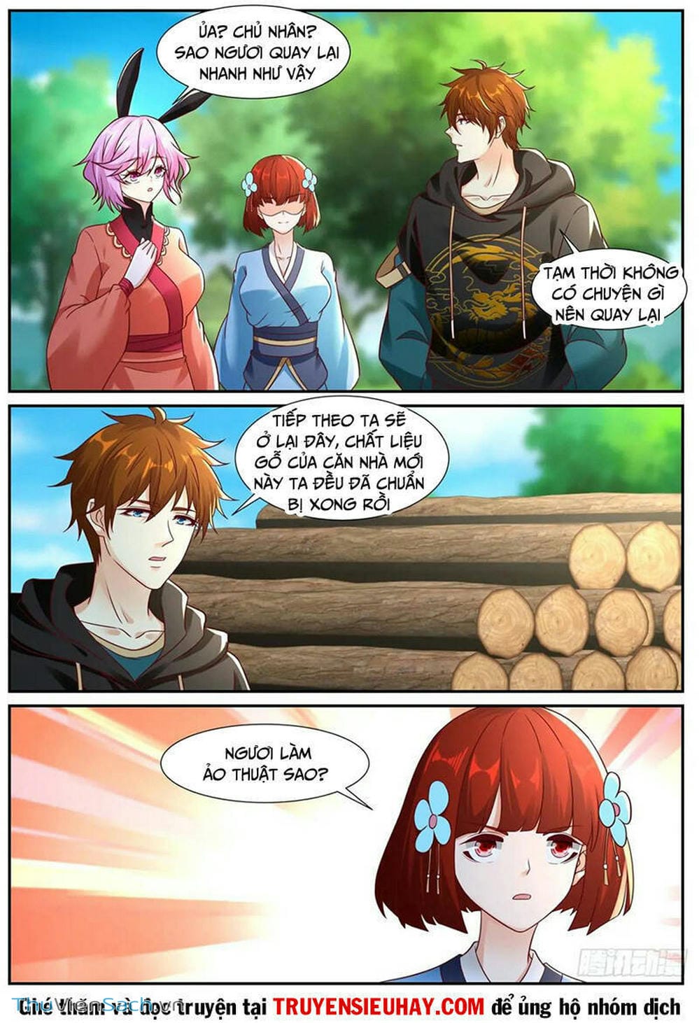 Truyện Tranh Trọng Sinh Đô Thị Tu Tiên trang 8