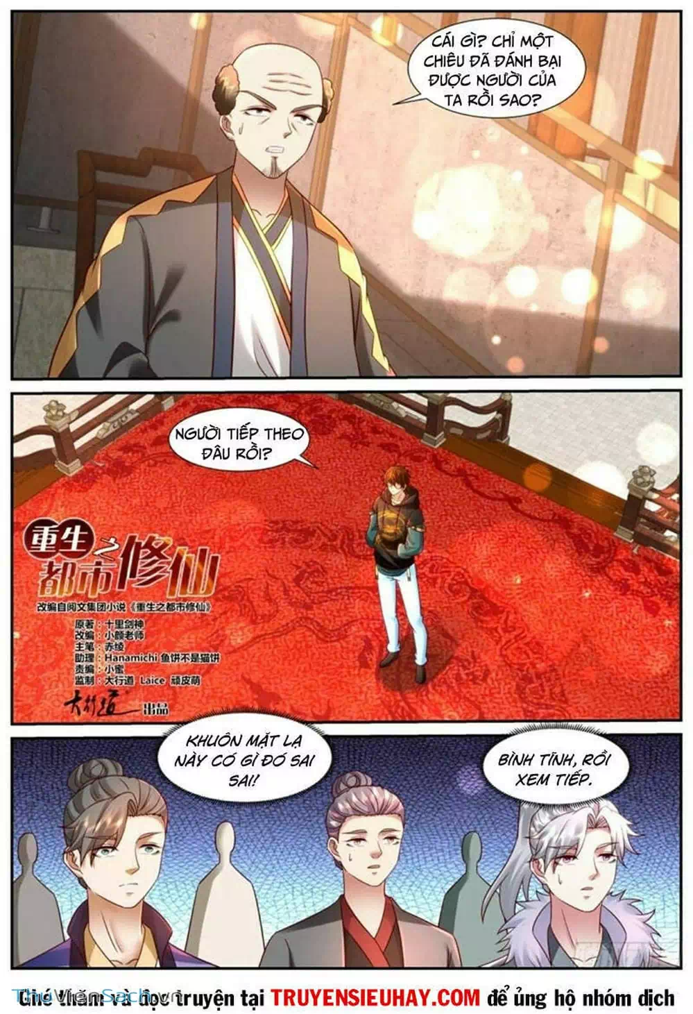 Truyện Tranh Trọng Sinh Đô Thị Tu Tiên trang 8