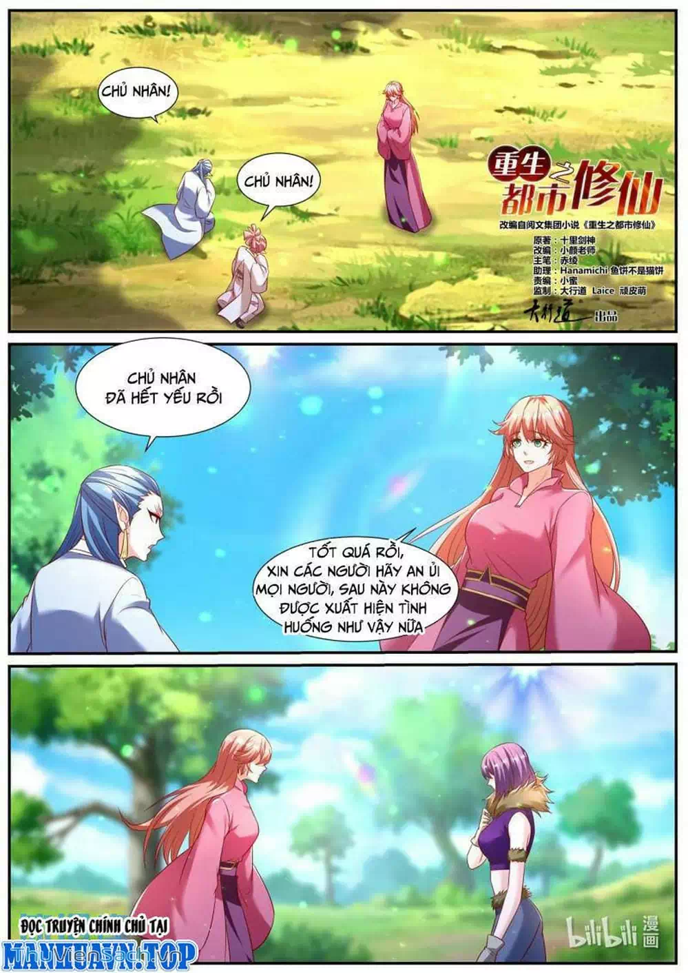 Truyện Tranh Trọng Sinh Đô Thị Tu Tiên trang 8