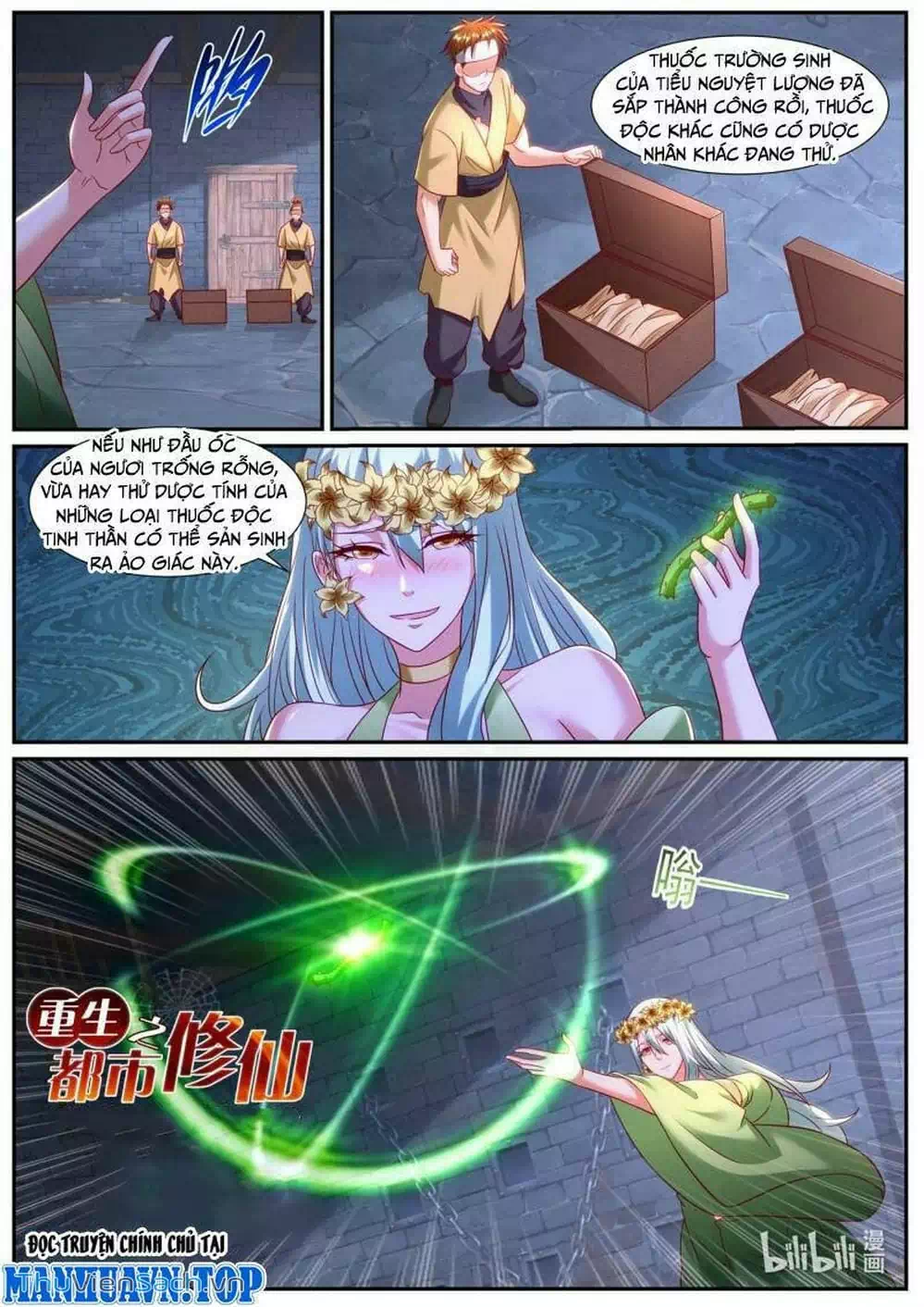 Truyện Tranh Trọng Sinh Đô Thị Tu Tiên trang 8