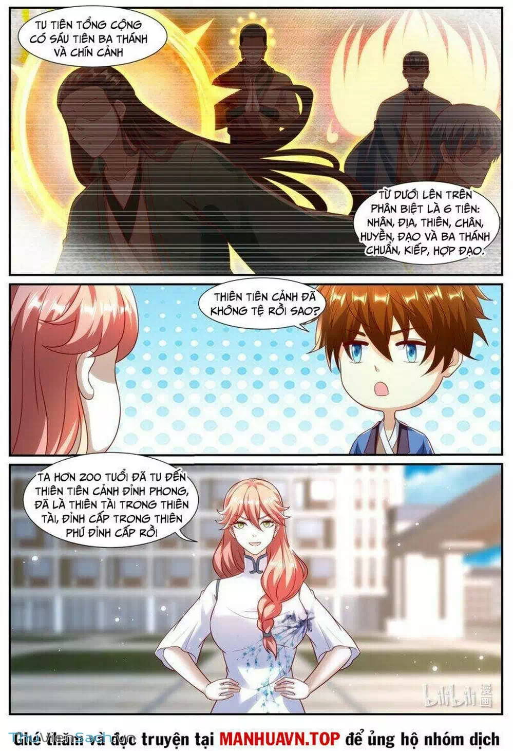Truyện Tranh Trọng Sinh Đô Thị Tu Tiên trang 8