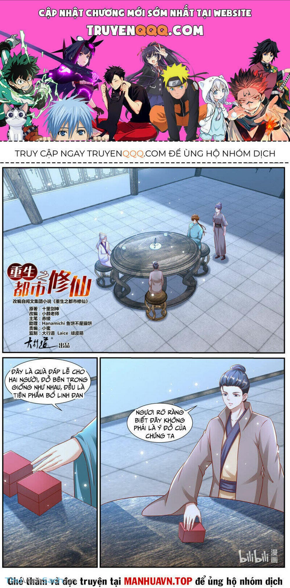 Truyện Tranh Trọng Sinh Đô Thị Tu Tiên trang 8