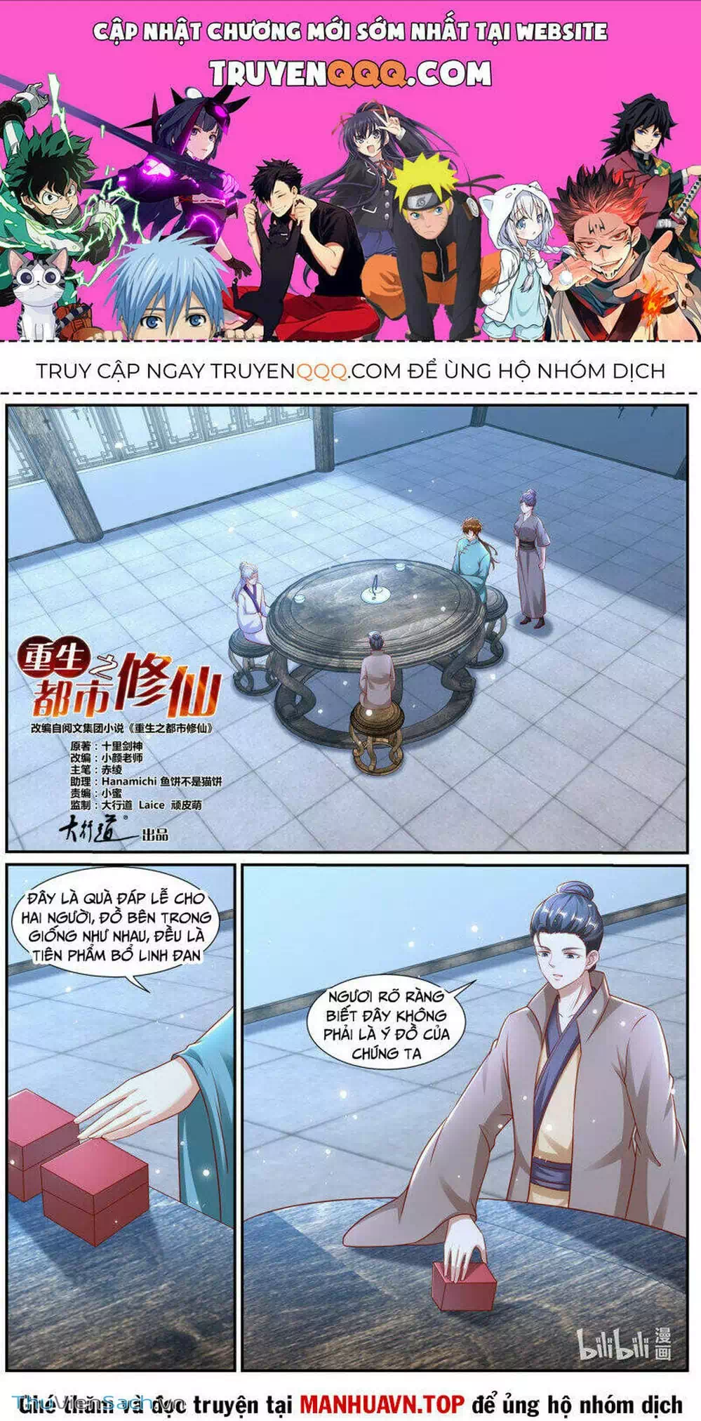 Truyện Tranh Trọng Sinh Đô Thị Tu Tiên trang 8