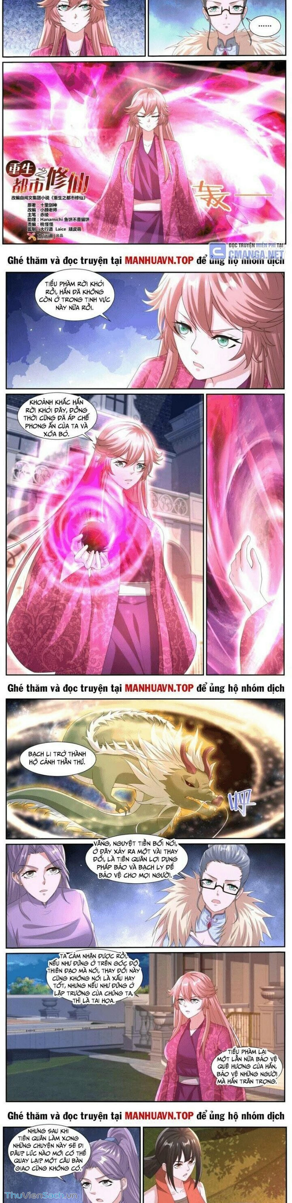 Truyện Tranh Trọng Sinh Đô Thị Tu Tiên trang 8