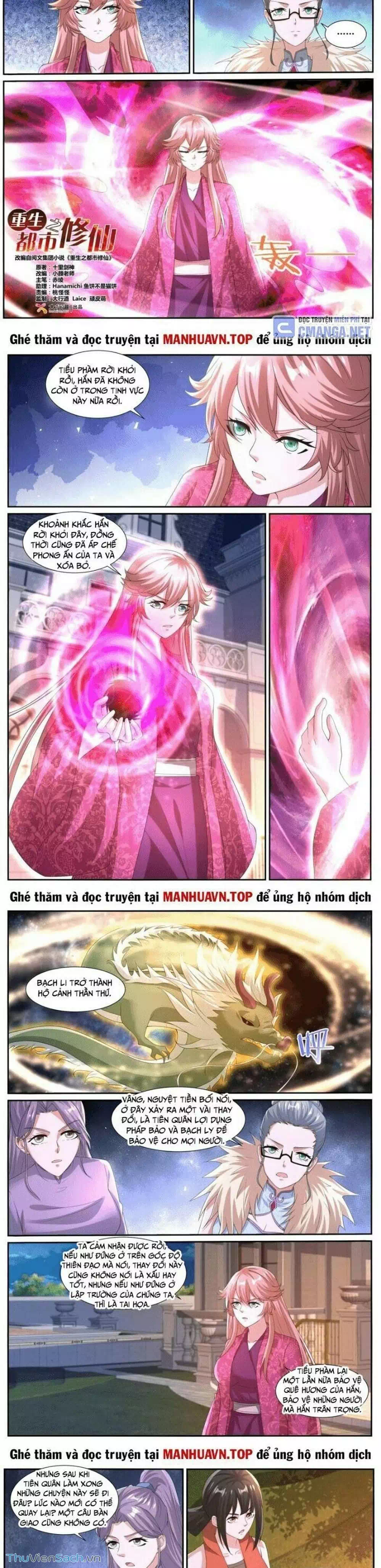 Truyện Tranh Trọng Sinh Đô Thị Tu Tiên trang 8