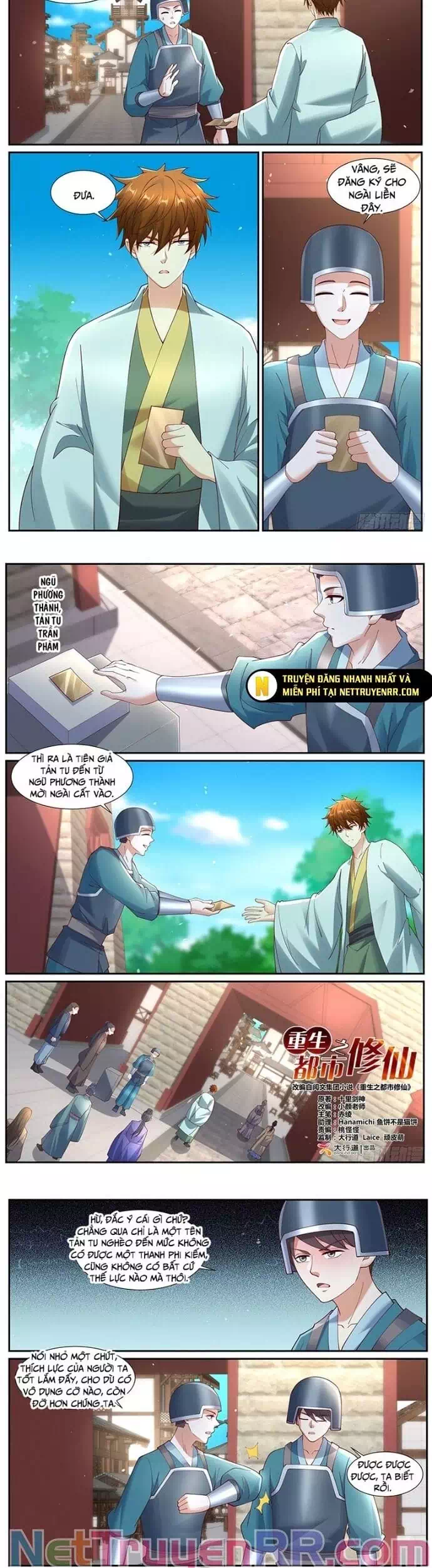 Truyện Tranh Trọng Sinh Đô Thị Tu Tiên trang 8