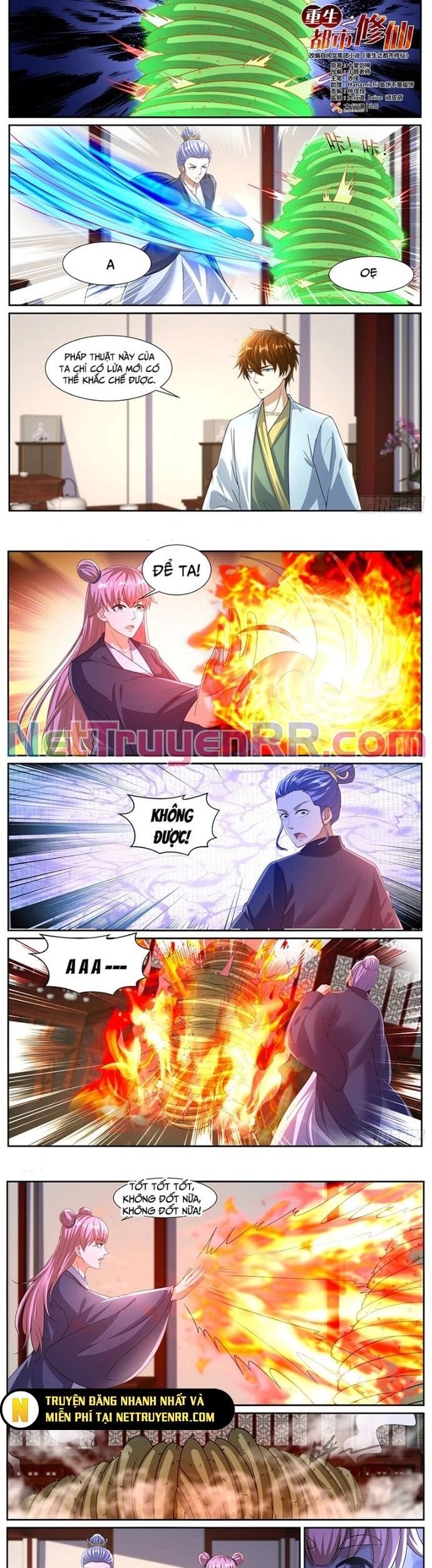 Truyện Tranh Trọng Sinh Đô Thị Tu Tiên trang 8