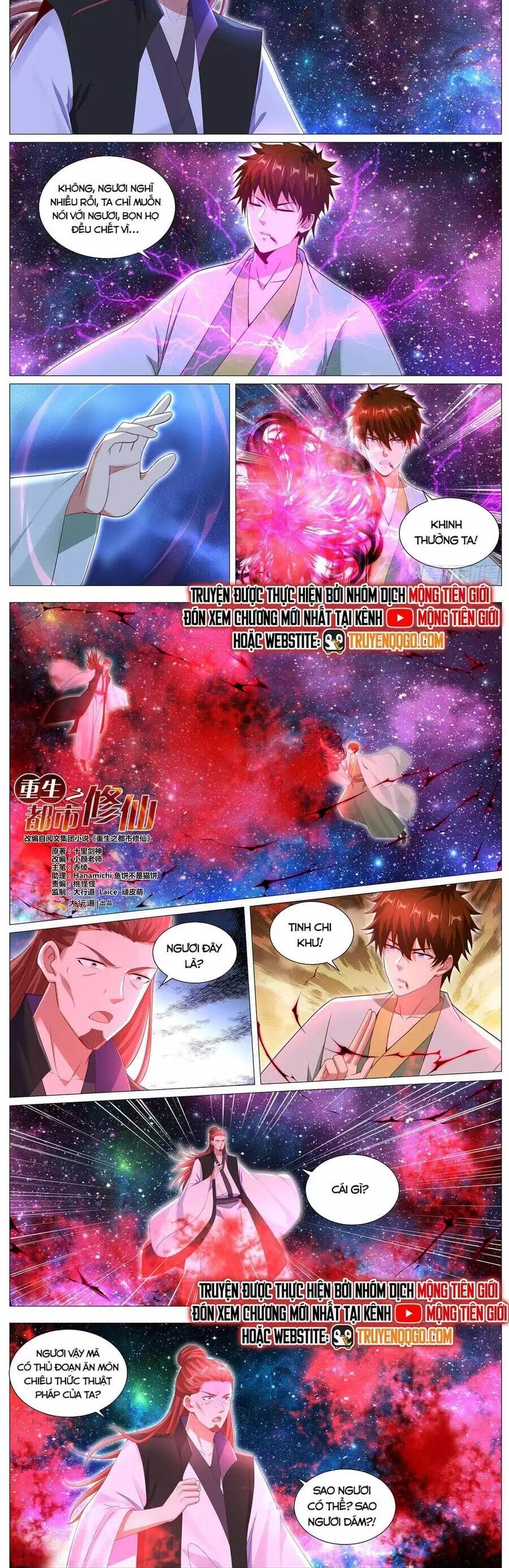Truyện Tranh Trọng Sinh Đô Thị Tu Tiên trang 8
