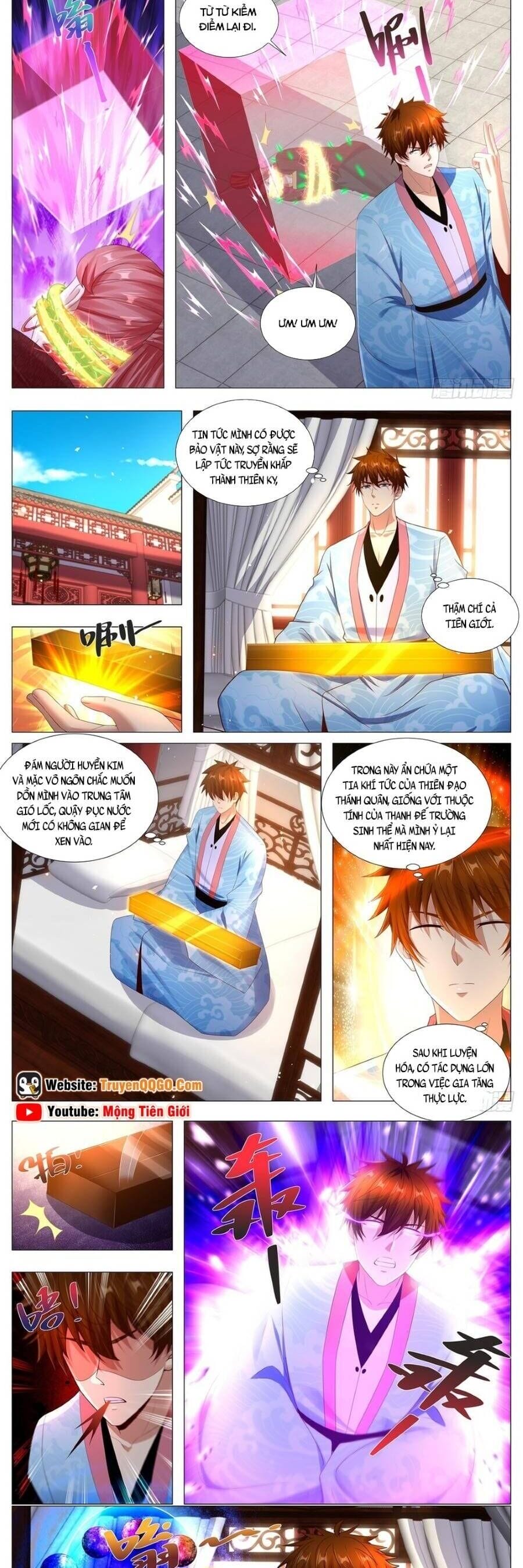 Truyện Tranh Trọng Sinh Đô Thị Tu Tiên trang 8