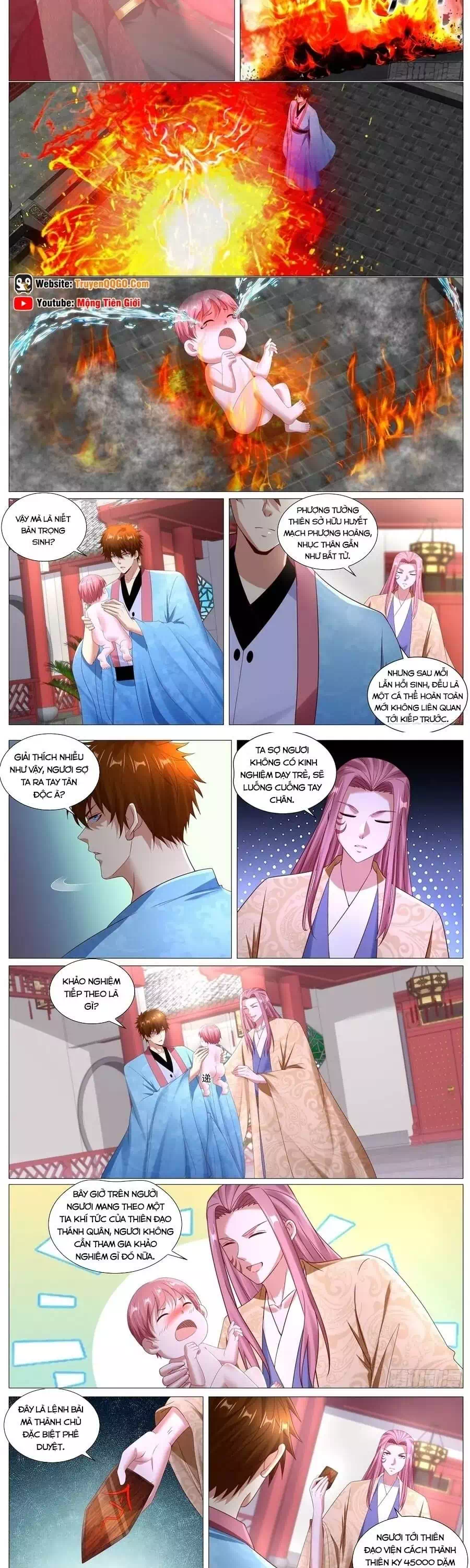Truyện Tranh Trọng Sinh Đô Thị Tu Tiên trang 8