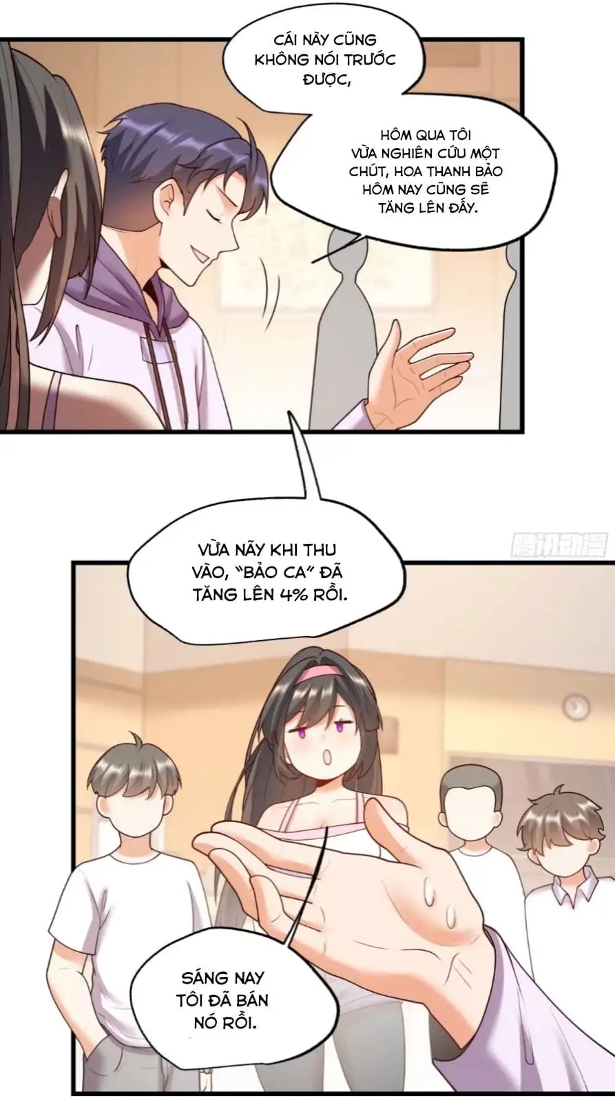 Truyện Tranh Trọng Sinh Không Làm Chạn Vương, Tôi Một Mình Nạp Game Thăng Cấp trang 4