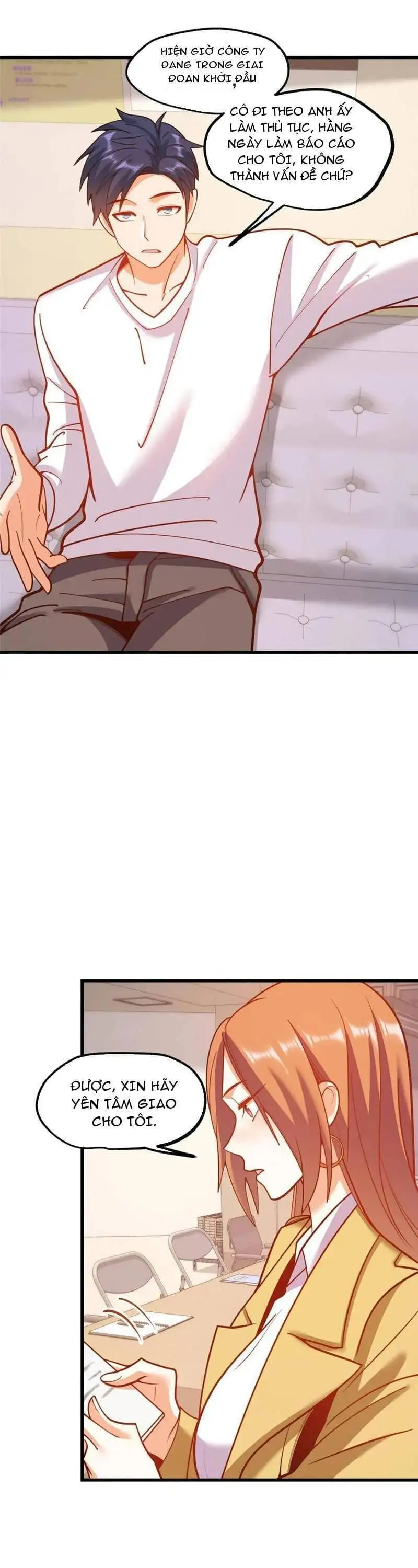 Truyện Tranh Trọng Sinh Không Làm Chạn Vương, Tôi Một Mình Nạp Game Thăng Cấp trang 4