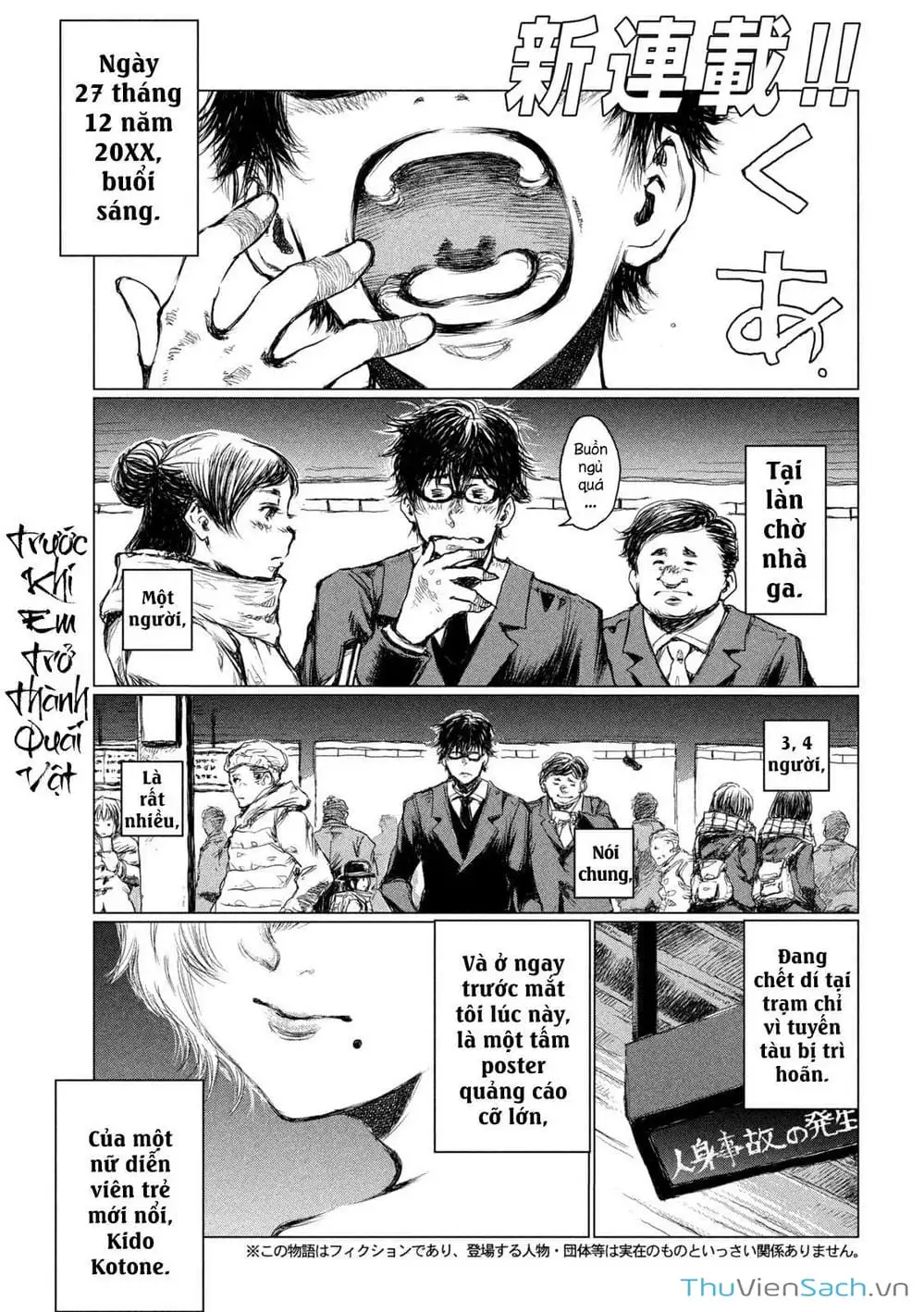 Truyện Tranh Trước Khi Em Trở Thành Quái Vật trang 6