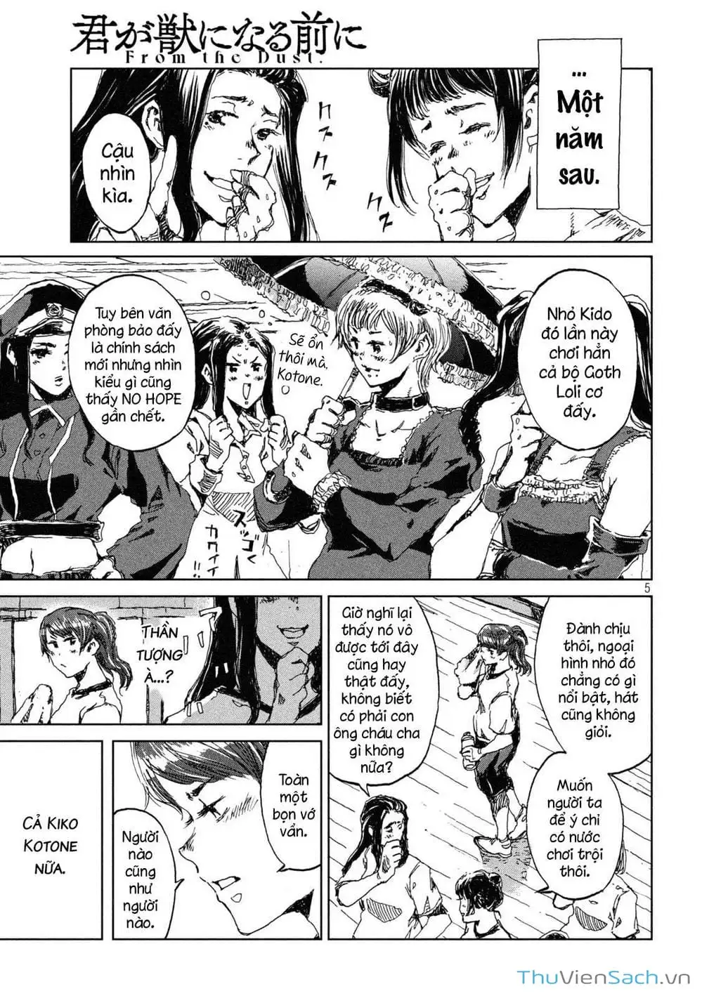 Truyện Tranh Trước Khi Em Trở Thành Quái Vật trang 6