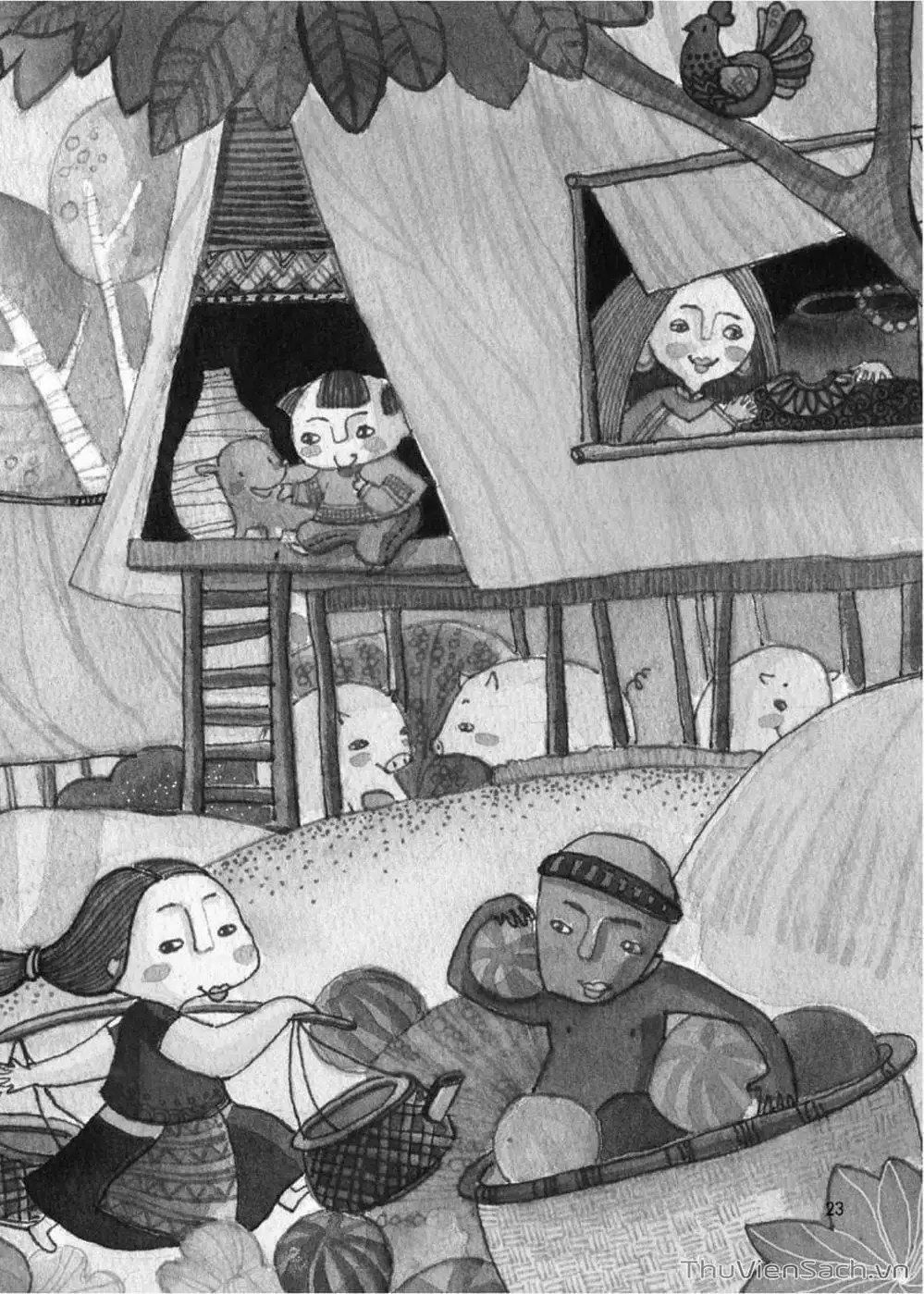 Truyện Tranh Truyện Cổ Tích Việt Nam trang 3
