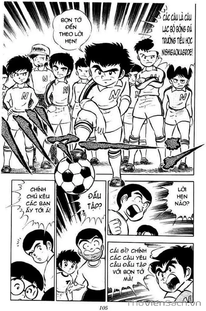 Truyện Tranh Tsubasa - Giấc Mơ Sân Cỏ trang 4