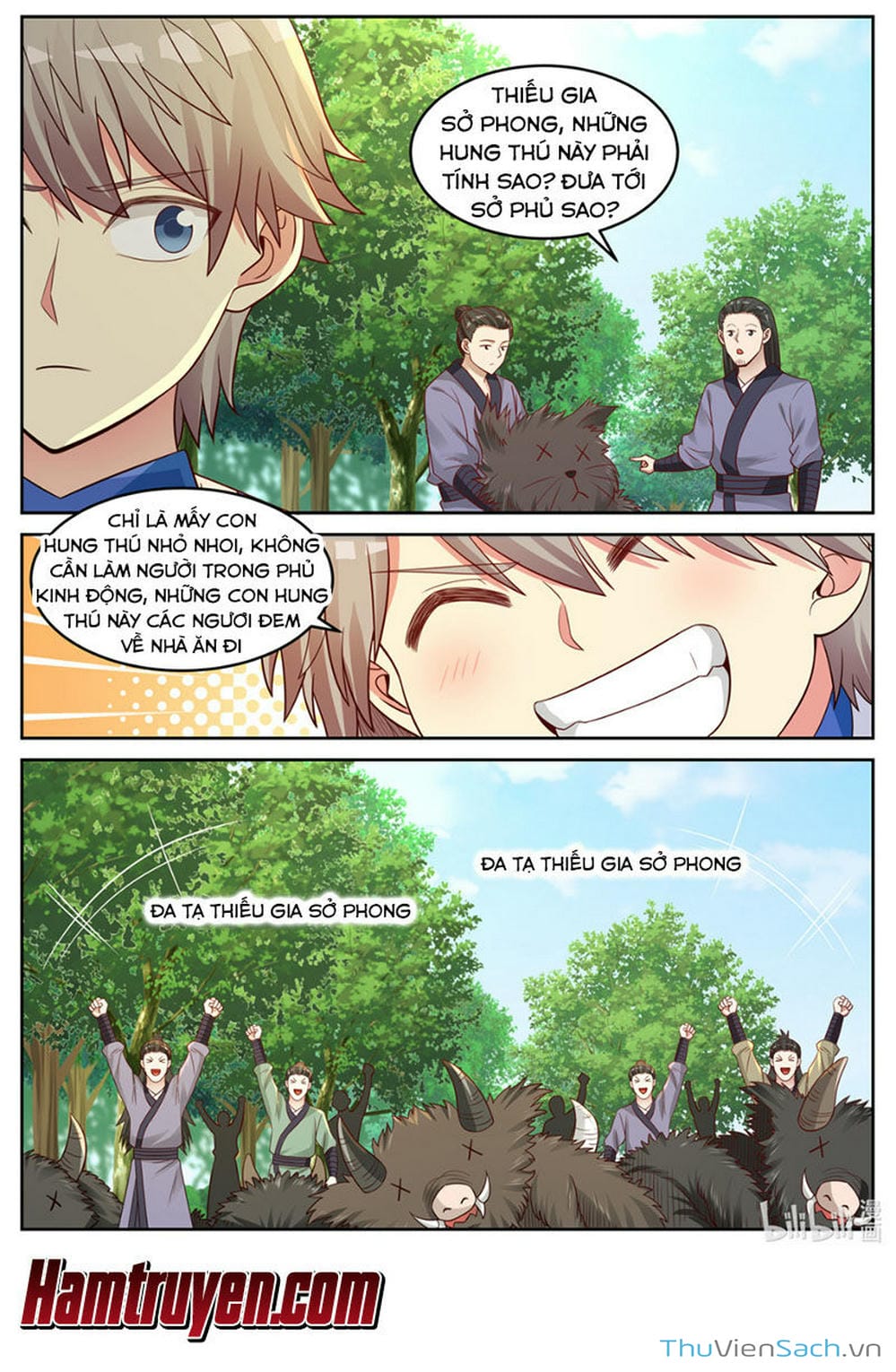 Truyện Tranh Tu La Võ Thần trang 5