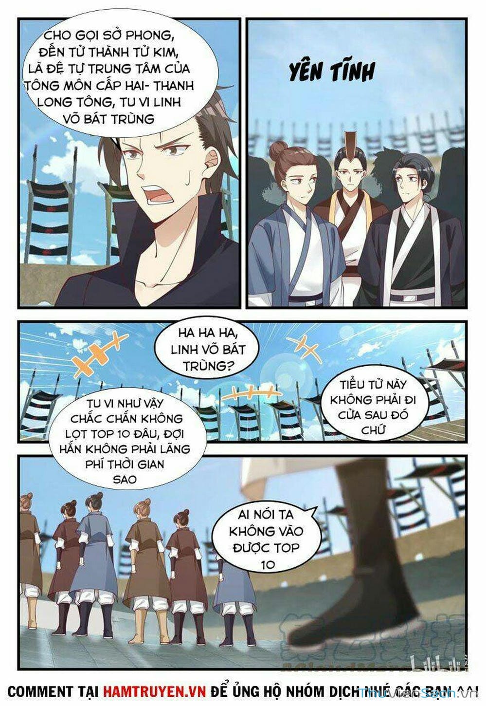 Truyện Tranh Tu La Võ Thần trang 5