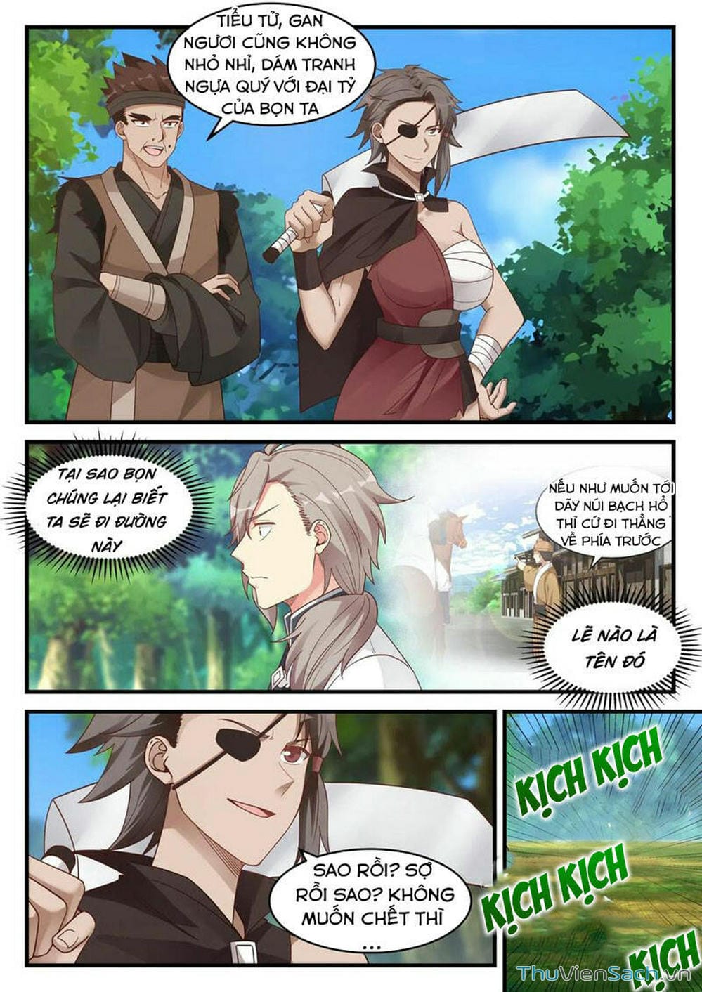 Truyện Tranh Tu La Võ Thần trang 5