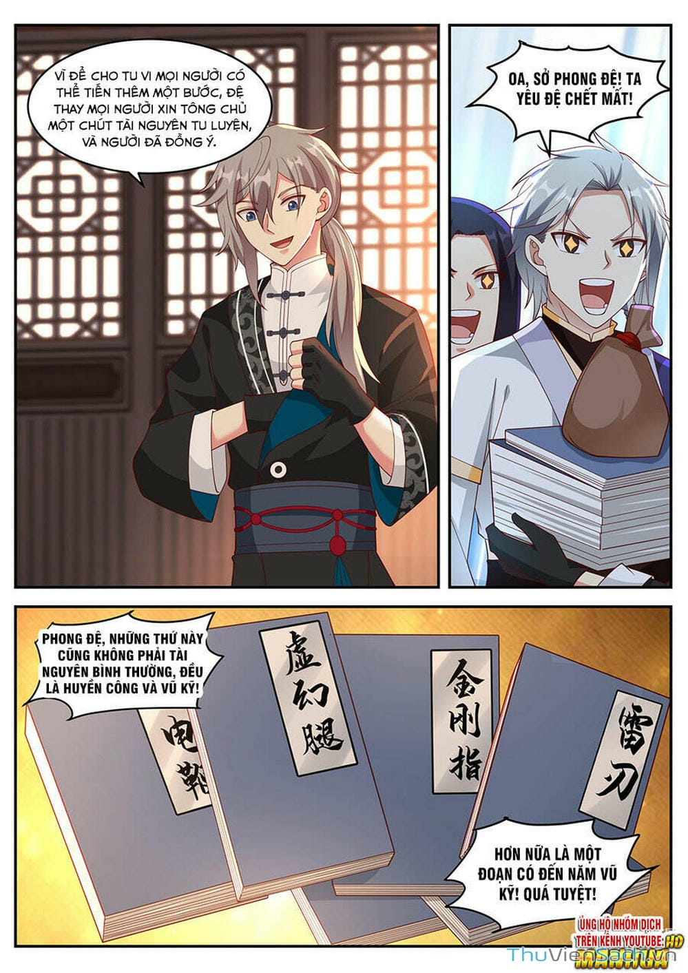 Truyện Tranh Tu La Võ Thần trang 5