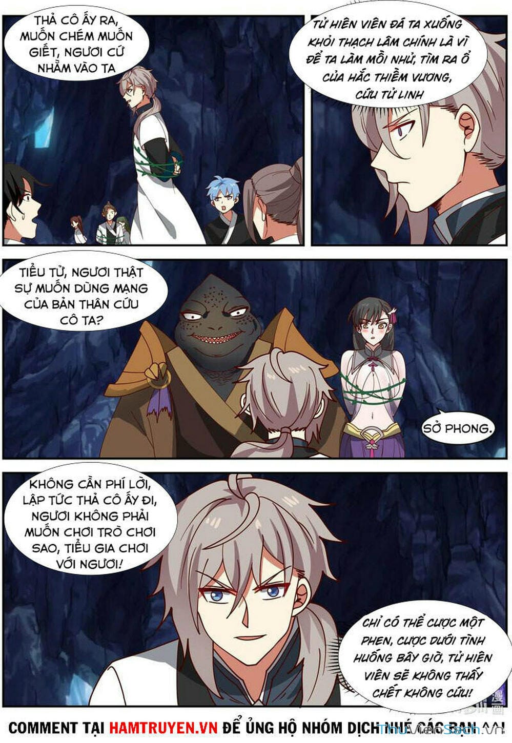 Truyện Tranh Tu La Võ Thần trang 5