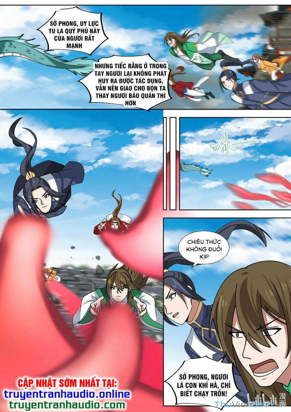 Truyện Tranh Tu La Võ Thần trang 5