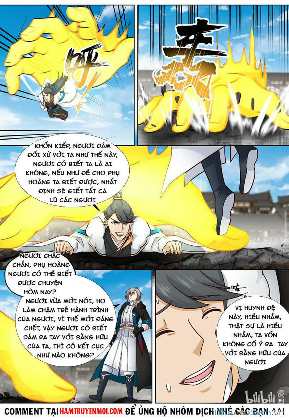 Truyện Tranh Tu La Võ Thần trang 5