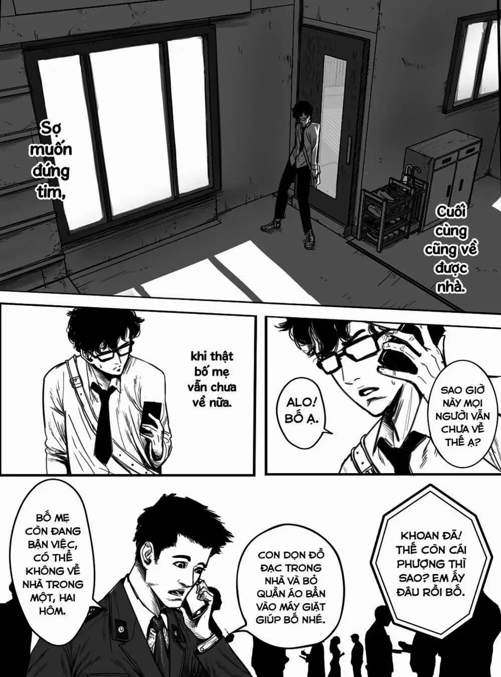 Truyện Tranh Tứ Phủ Xét Giả trang 5