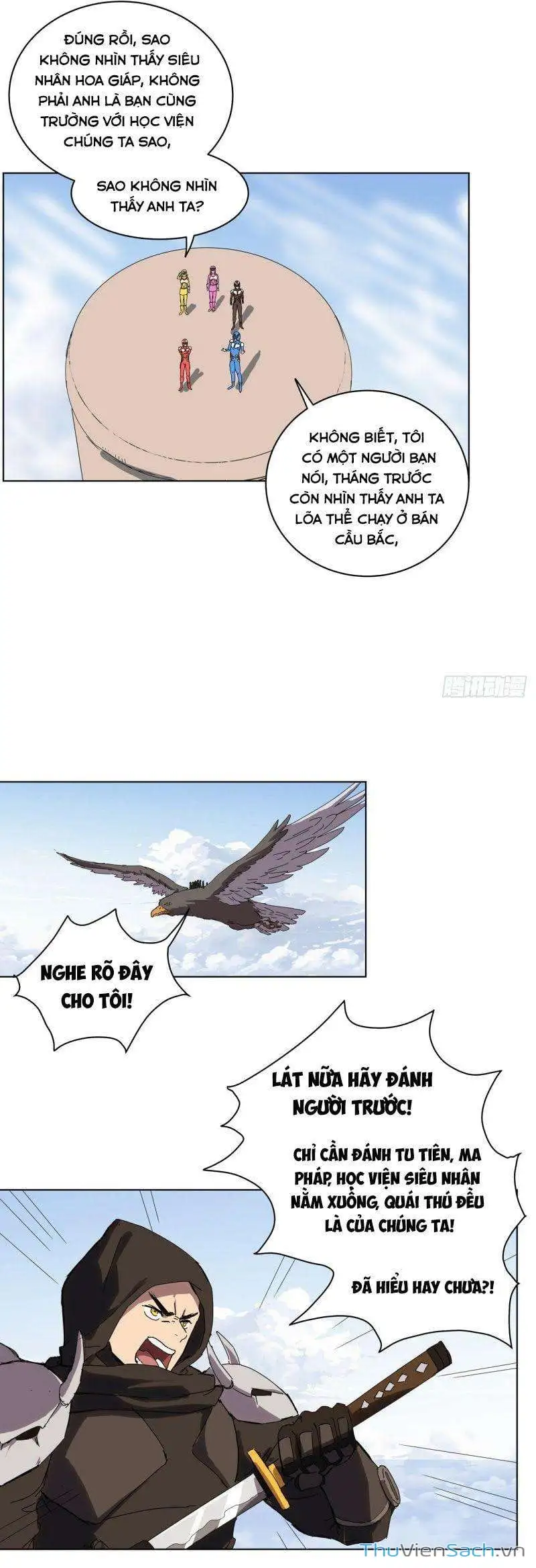 Truyện Tranh Tu Tiên Giả Đại Chiến Siêu Năng Lực trang 3