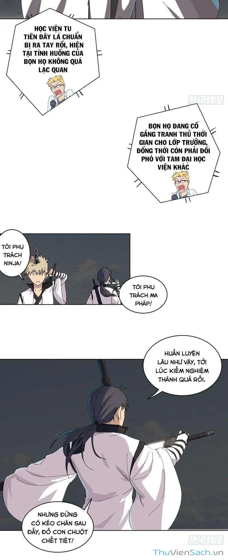 Truyện Tranh Tu Tiên Giả Đại Chiến Siêu Năng Lực trang 3