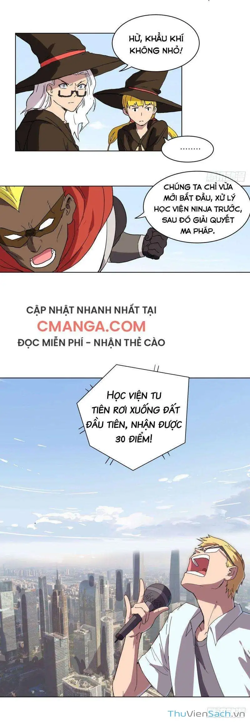 Truyện Tranh Tu Tiên Giả Đại Chiến Siêu Năng Lực trang 3