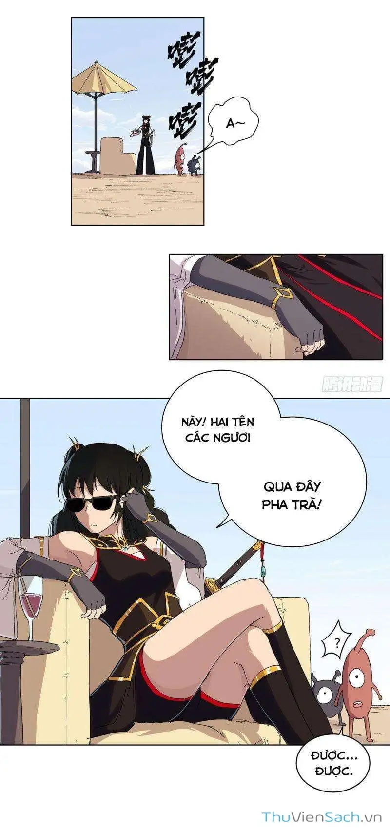 Truyện Tranh Tu Tiên Giả Đại Chiến Siêu Năng Lực trang 3